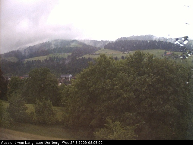Webcam-Bild: Aussicht vom Dorfberg in Langnau 20090527-080500