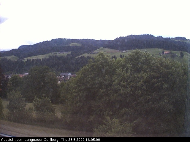 Webcam-Bild: Aussicht vom Dorfberg in Langnau 20090528-180500