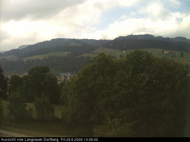 Webcam-Bild: Aussicht vom Dorfberg in Langnau 20090529-100500