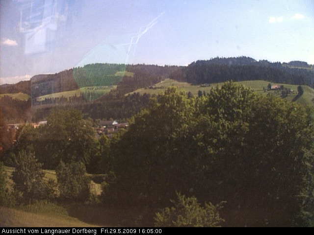 Webcam-Bild: Aussicht vom Dorfberg in Langnau 20090529-160500