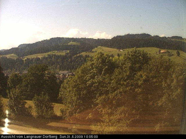 Webcam-Bild: Aussicht vom Dorfberg in Langnau 20090531-100500