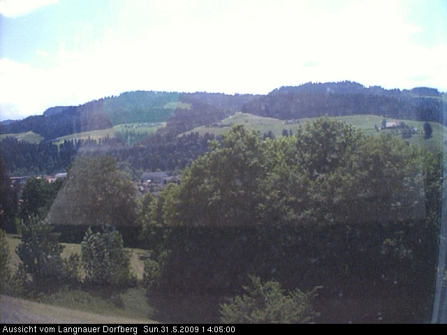 Webcam-Bild: Aussicht vom Dorfberg in Langnau 20090531-140500