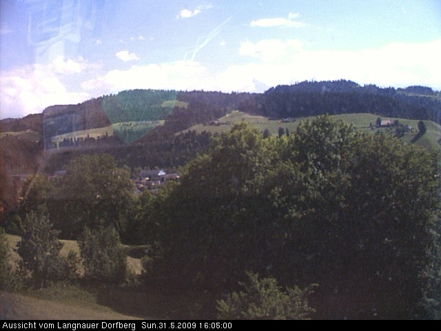 Webcam-Bild: Aussicht vom Dorfberg in Langnau 20090531-160500