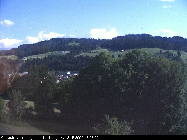 Webcam-Bild: Aussicht vom Dorfberg in Langnau 20090531-180500