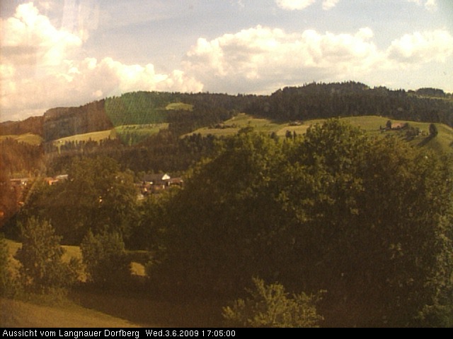 Webcam-Bild: Aussicht vom Dorfberg in Langnau 20090603-170500