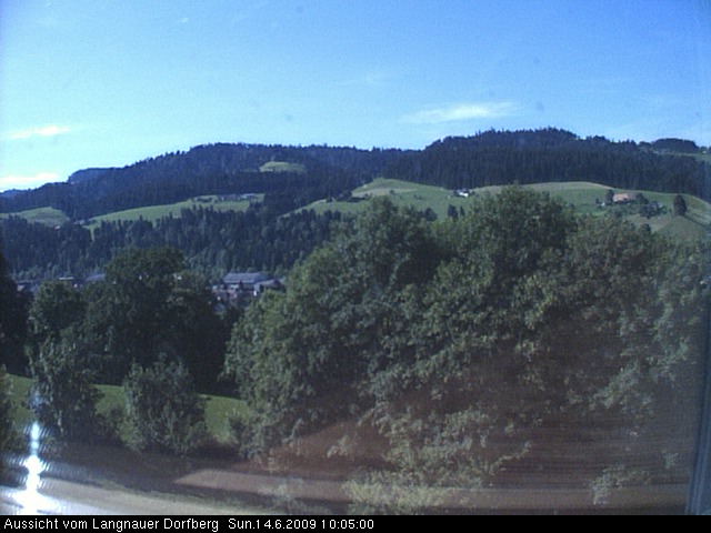 Webcam-Bild: Aussicht vom Dorfberg in Langnau 20090614-100500