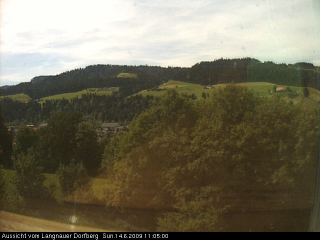 Webcam-Bild: Aussicht vom Dorfberg in Langnau 20090614-110500