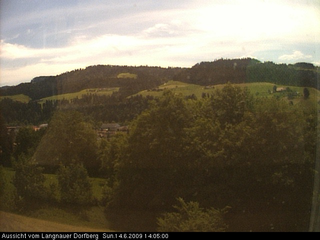 Webcam-Bild: Aussicht vom Dorfberg in Langnau 20090614-140500