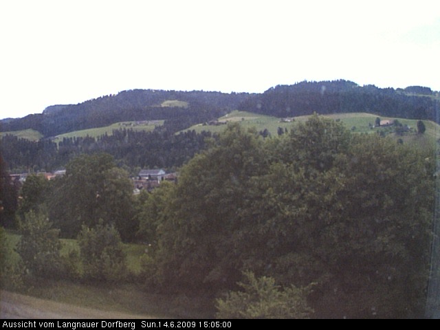 Webcam-Bild: Aussicht vom Dorfberg in Langnau 20090614-150500