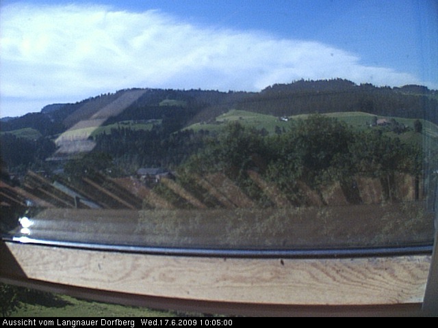 Webcam-Bild: Aussicht vom Dorfberg in Langnau 20090617-100500