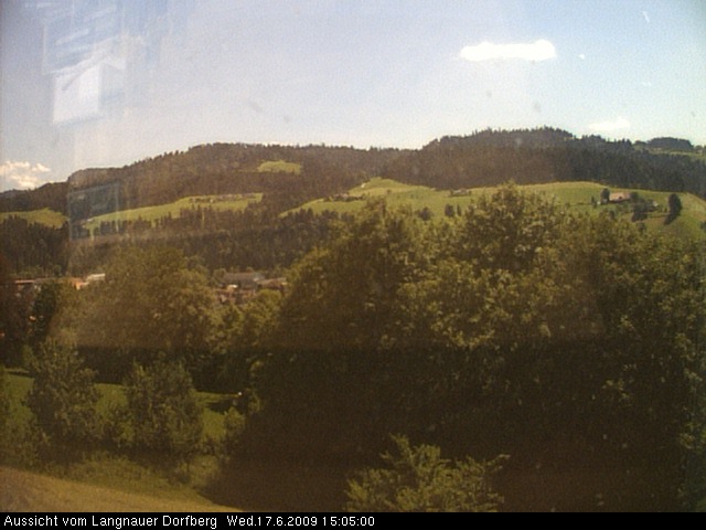 Webcam-Bild: Aussicht vom Dorfberg in Langnau 20090617-150500
