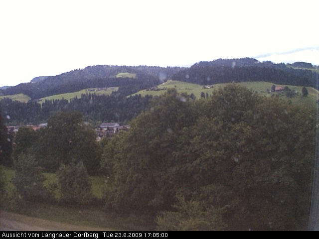 Webcam-Bild: Aussicht vom Dorfberg in Langnau 20090623-170500
