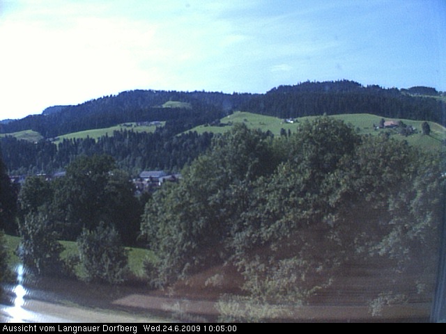 Webcam-Bild: Aussicht vom Dorfberg in Langnau 20090624-100500