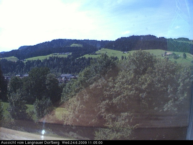 Webcam-Bild: Aussicht vom Dorfberg in Langnau 20090624-110500