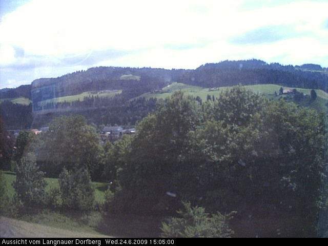 Webcam-Bild: Aussicht vom Dorfberg in Langnau 20090624-150500