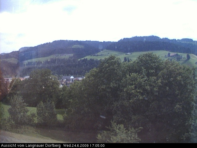 Webcam-Bild: Aussicht vom Dorfberg in Langnau 20090624-170500