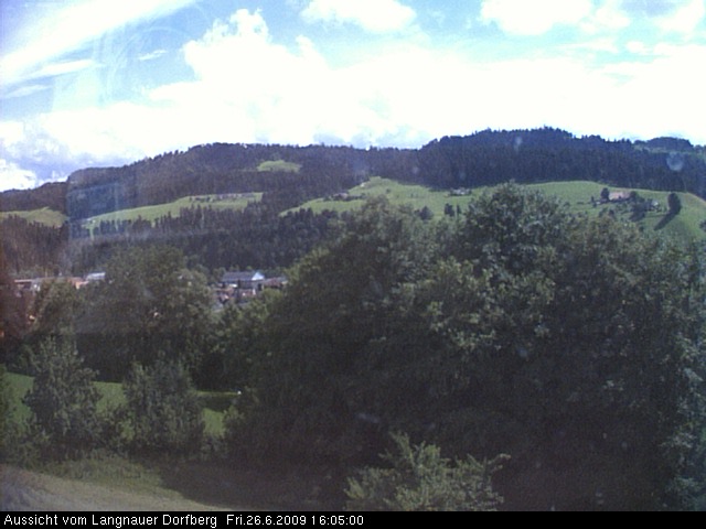 Webcam-Bild: Aussicht vom Dorfberg in Langnau 20090626-160500