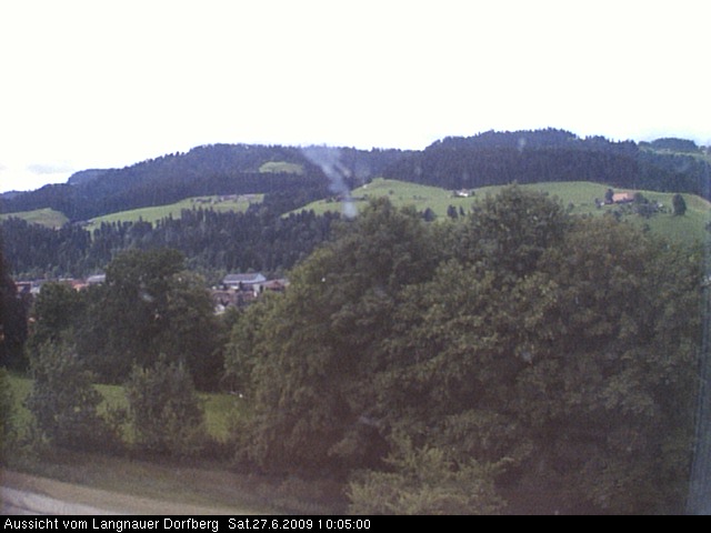Webcam-Bild: Aussicht vom Dorfberg in Langnau 20090627-100500