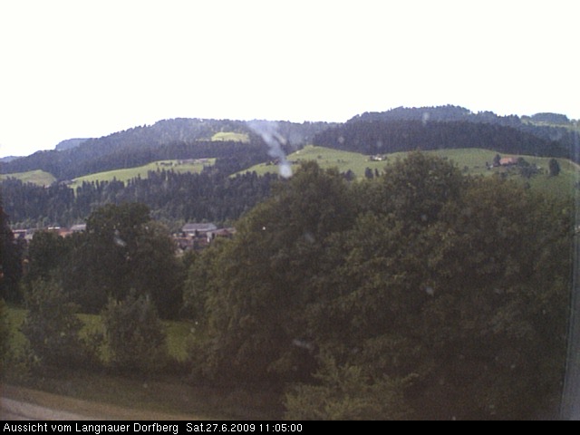 Webcam-Bild: Aussicht vom Dorfberg in Langnau 20090627-110500