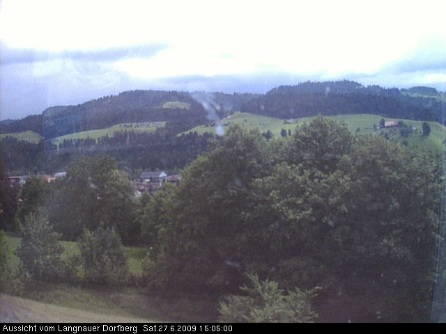 Webcam-Bild: Aussicht vom Dorfberg in Langnau 20090627-150500
