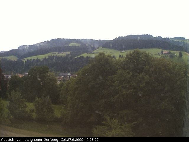 Webcam-Bild: Aussicht vom Dorfberg in Langnau 20090627-170500