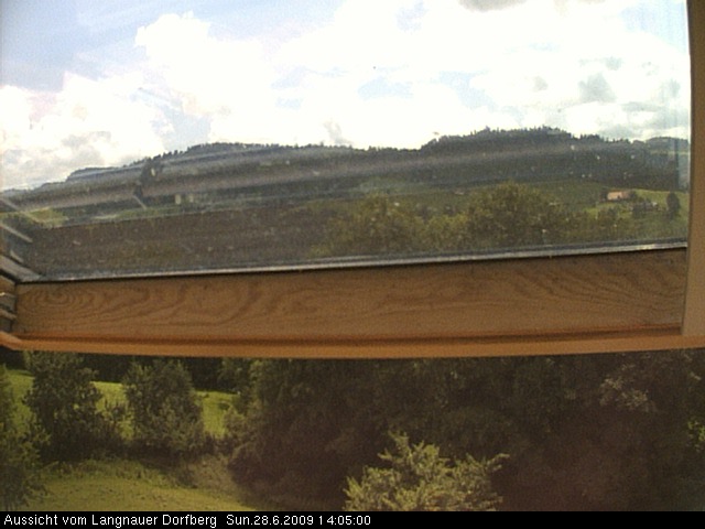 Webcam-Bild: Aussicht vom Dorfberg in Langnau 20090628-140500
