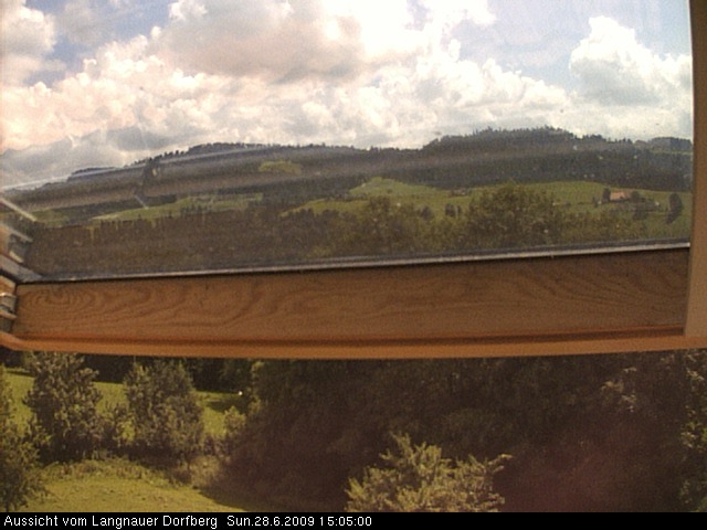 Webcam-Bild: Aussicht vom Dorfberg in Langnau 20090628-150500