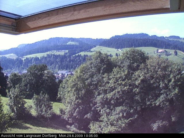 Webcam-Bild: Aussicht vom Dorfberg in Langnau 20090629-100500