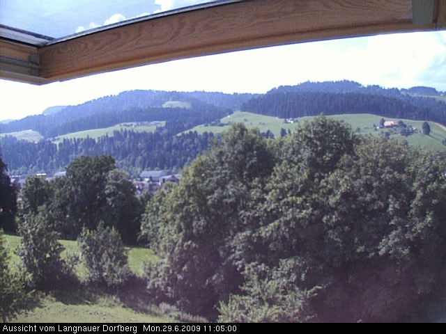 Webcam-Bild: Aussicht vom Dorfberg in Langnau 20090629-110500