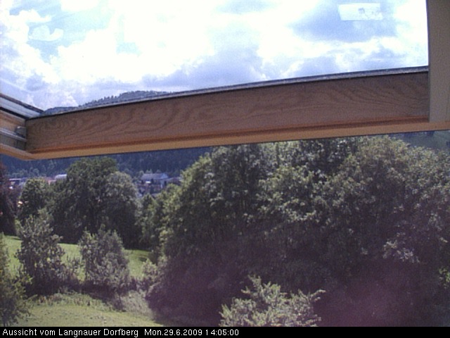 Webcam-Bild: Aussicht vom Dorfberg in Langnau 20090629-140500