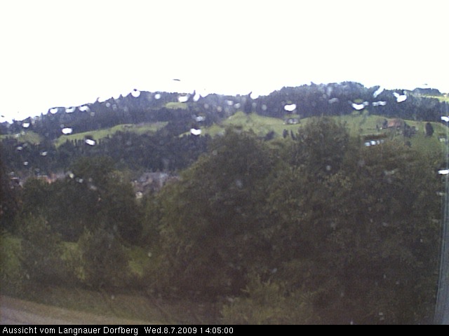 Webcam-Bild: Aussicht vom Dorfberg in Langnau 20090708-140500