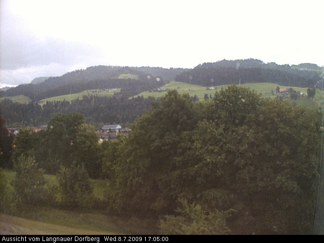 Webcam-Bild: Aussicht vom Dorfberg in Langnau 20090708-170500