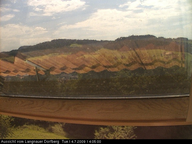 Webcam-Bild: Aussicht vom Dorfberg in Langnau 20090714-140500