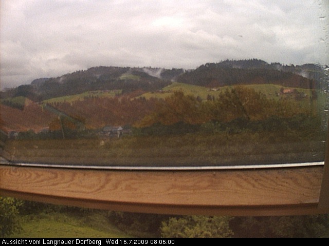Webcam-Bild: Aussicht vom Dorfberg in Langnau 20090715-080500