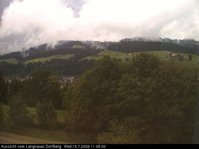Webcam-Bild: Aussicht vom Dorfberg in Langnau 20090715-110500