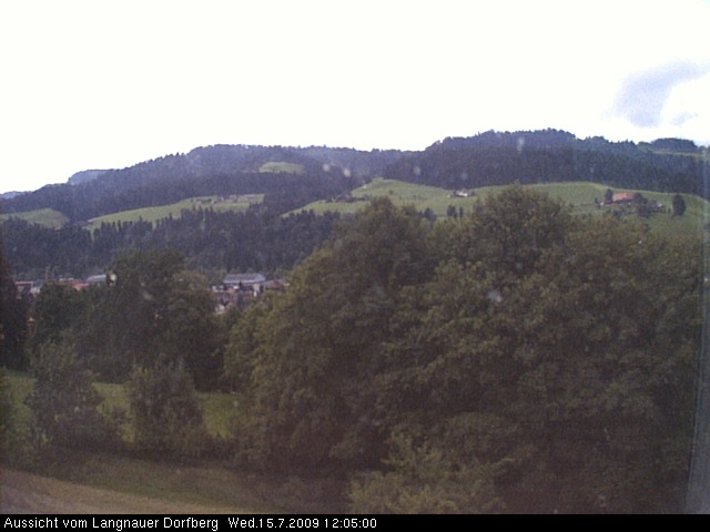 Webcam-Bild: Aussicht vom Dorfberg in Langnau 20090715-120500