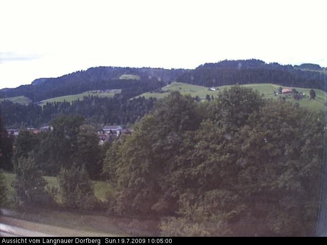 Webcam-Bild: Aussicht vom Dorfberg in Langnau 20090719-100500