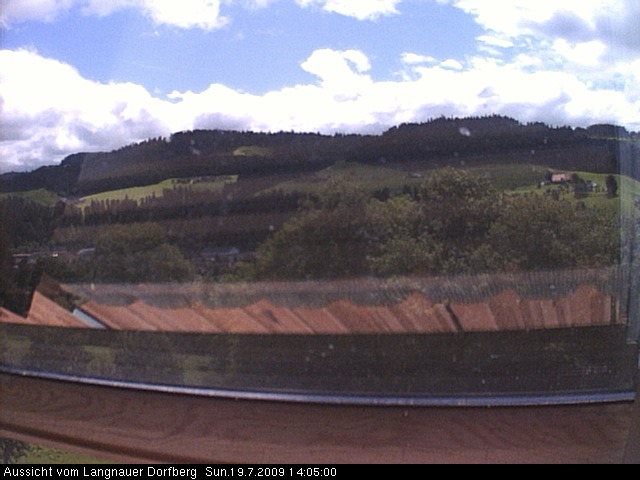 Webcam-Bild: Aussicht vom Dorfberg in Langnau 20090719-140500