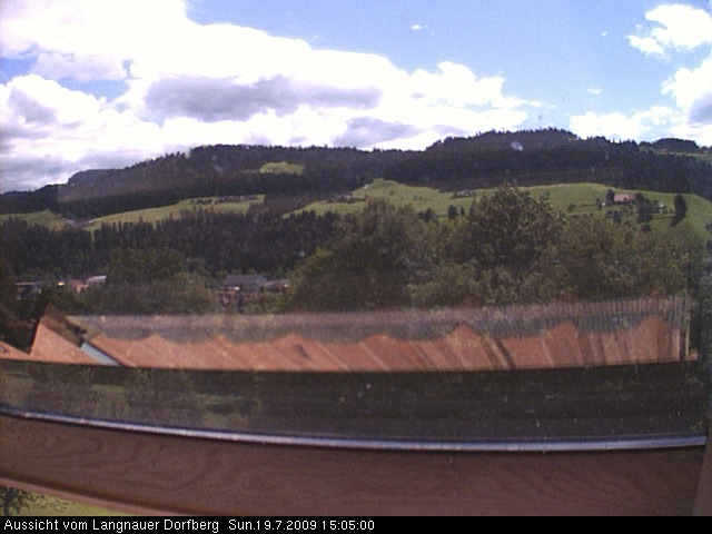 Webcam-Bild: Aussicht vom Dorfberg in Langnau 20090719-150500