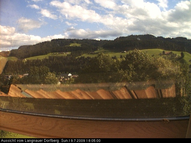 Webcam-Bild: Aussicht vom Dorfberg in Langnau 20090719-180500