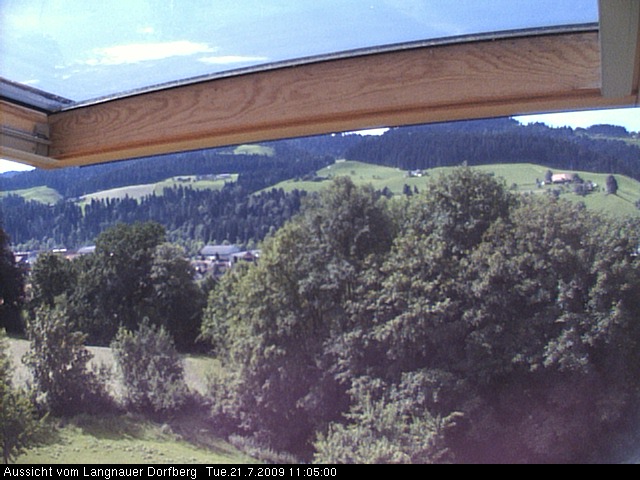Webcam-Bild: Aussicht vom Dorfberg in Langnau 20090721-110500