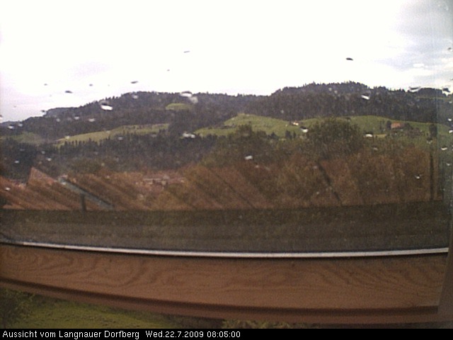 Webcam-Bild: Aussicht vom Dorfberg in Langnau 20090722-080500