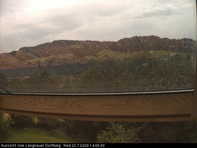 Webcam-Bild: Aussicht vom Dorfberg in Langnau 20090722-140500