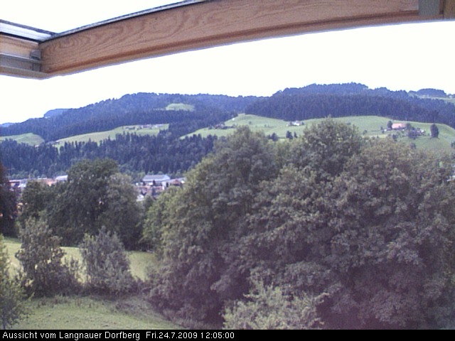 Webcam-Bild: Aussicht vom Dorfberg in Langnau 20090724-120500