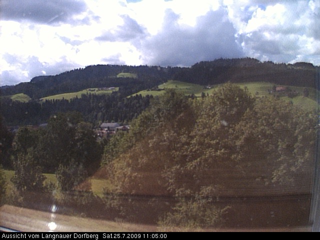 Webcam-Bild: Aussicht vom Dorfberg in Langnau 20090725-110500
