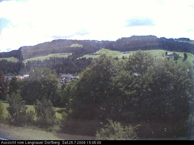 Webcam-Bild: Aussicht vom Dorfberg in Langnau 20090725-150500