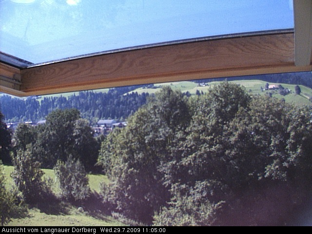 Webcam-Bild: Aussicht vom Dorfberg in Langnau 20090729-110500