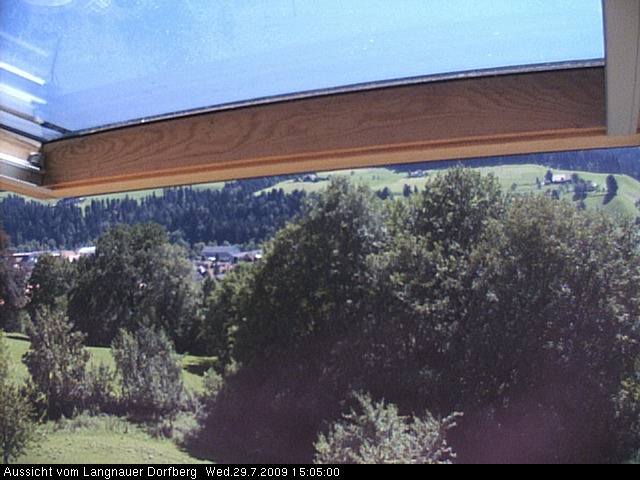 Webcam-Bild: Aussicht vom Dorfberg in Langnau 20090729-150500