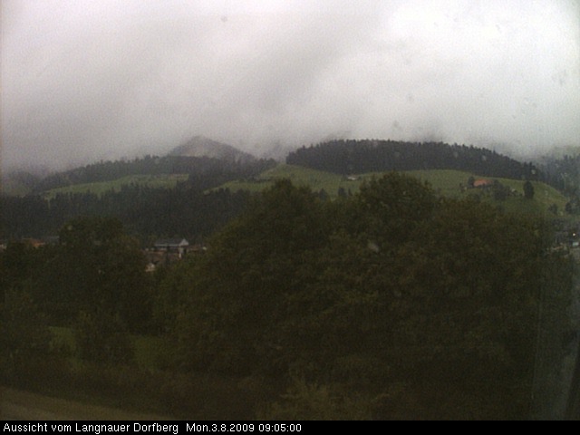 Webcam-Bild: Aussicht vom Dorfberg in Langnau 20090803-090500