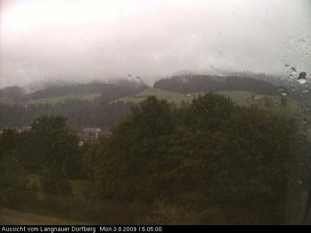 Webcam-Bild: Aussicht vom Dorfberg in Langnau 20090803-150500